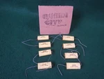 Lot Of 8 Nos Vintage Capacitors Mfd 60VDC Gudeman 363W505K Open. Price: $25.00.