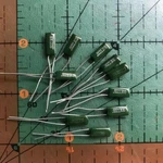Radial Film Capacitor .0022UF 100V 5% 2200PF 2.2NF Audio Green New 10PCS. Price: $12.47.