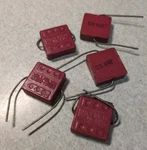 (5) Nos Cornell Dubilier Domino Mica Capacitors 820 Mmf Type 1 Vintage New. Price: $12.99.