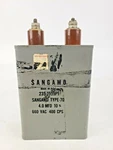 Vintage Sangamo Capacitor 235-1559PI TYPE-70 4.0MFD 660VAC 400 Cps As Is For. Price: $24.95.