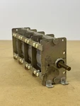 Nos Jackson Bros 4-SECTION 4595/4/380 Lh Air Variable Capacitor 1" Shaft New. Price: $35.00.