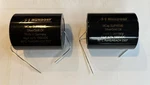Two Mundorf Mcap Supreme Silver Gold Oil Capacitor Uf 10.0 Mfd 1000VDC New. Price: $489.95.