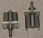 Pair Of Hammarlund HFA-140-A Trimmer Capacitors 6-145PF New. Price: $39.95.