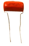 New Sprague Orange Drop Poly Film Capacitor 715P .068+10% 600VDC. Price: $5.95.