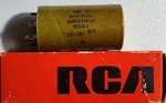 Rca Capacitor 106364 160 Mfd 250VOC-9721 26-3 Used. Price: $19.50.
