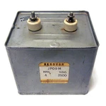 Aerovox JP09M P09M966, 4 Mfd 2500 Vdc Capacitor. Communication Rf Ham Used. Price: $43.87.