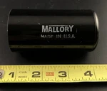 Mallory 145-174MFD 110/125VAC Untested VG10 Used. Price: $20.00.