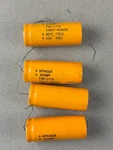 Nos Vintage 1979 Sprague Atom Capacitors 100 Uf 450V TVA-1718 Guaranteed Open. Price: $100.00.