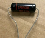 Nos Sprague Black Beauty Mylar 0.04 Mfd 400 Vdc Axial Capacitor, 4TM-S4 New. Price: $5.99.