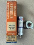 Nos Nib Sprague 20 / 10 Uf 450V TVL-3779 1" Can Capacitor (2 Avail) Open. Price: $50.00.
