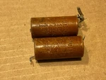 2 Vintage 1950S Mallory 8 Uf 450V Axial TC-71 Paper Capacitors For. Price: $20.00.